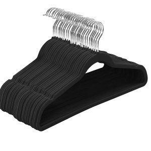 סט 10 קולבי קטיפה