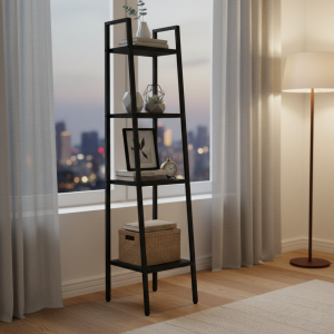 ספריית סולם מעוצבת בסגנון מודרני