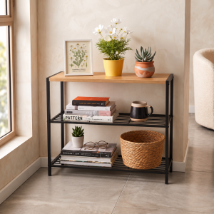 כוננית מדפים 3 קומות – SLIM STUDIO